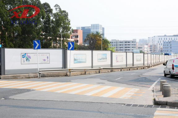 規(guī)范使用工程圍擋，筑好城市“安全墻”