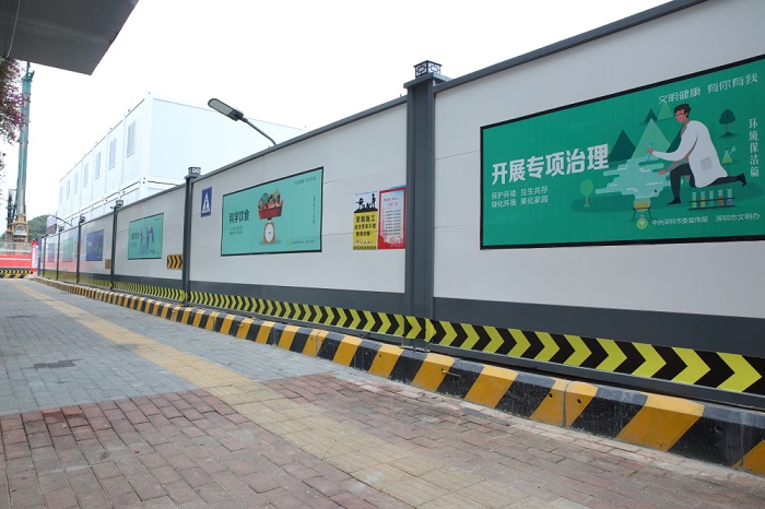 施工圍擋多少錢一米？專業(yè)的施工圍擋廠家告訴你